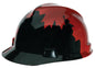 Canadian Freedom Series V-Gard Slotted Protective cap, Black w/Red Maple Leaf Fas-Trac