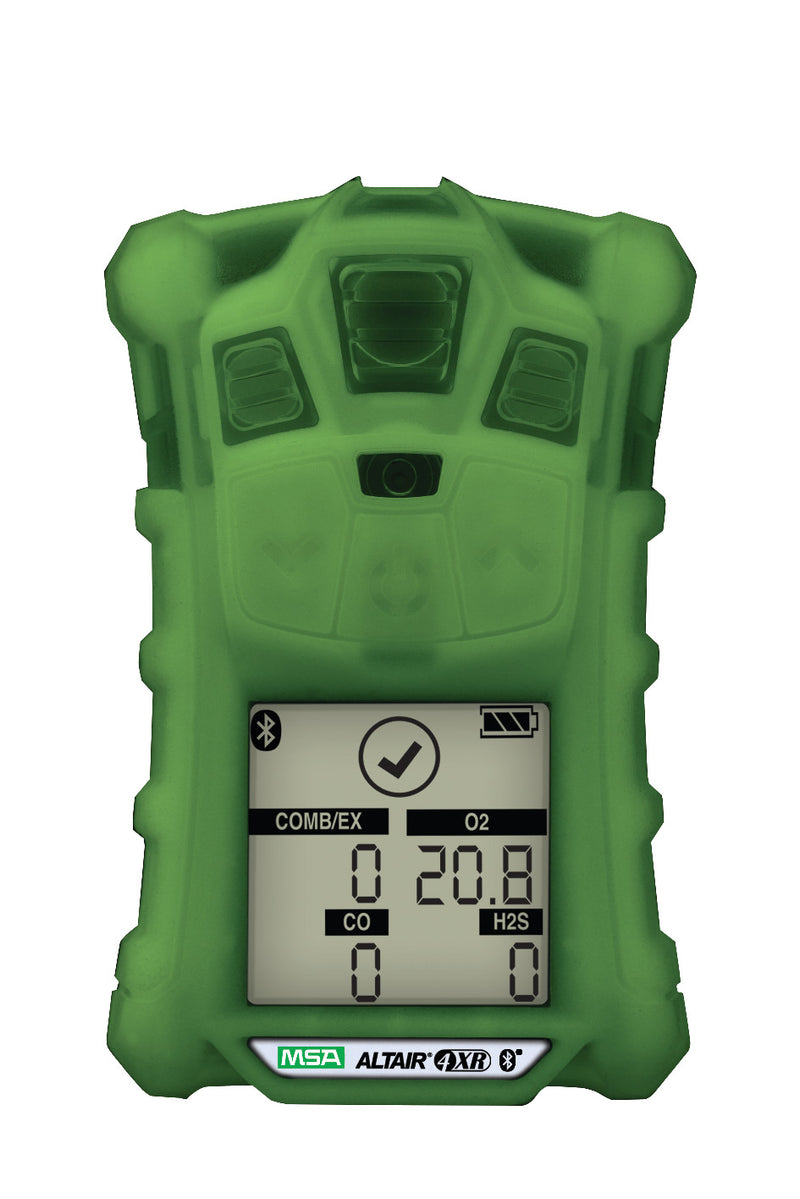 ALTAIR 4XR Multigas Detector, (LEL, O2, H2S & CO), Glow-in-the-dark case, Global charger