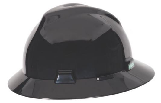 MSA V-Gard Full Brim Hard Hats