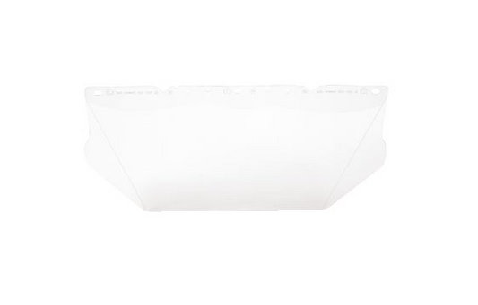 V-Gard Visor, Contoured, Clear PC (8"X17"X.04")