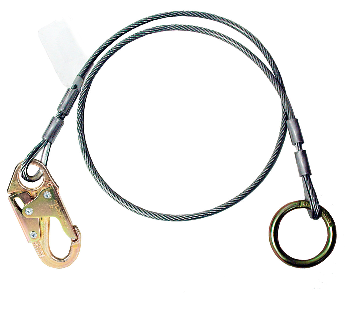 Anchorage Connector Extension, 10' Cable,36 c Snaphook snaphook & O-Ring