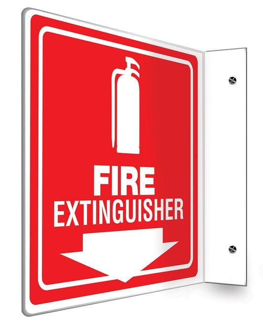 "Fire Extinguisher (Projection Sign)" -Safety Sign