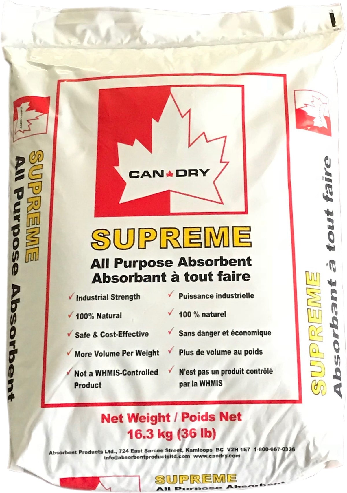 36lbs Can-Dry Supreme 36lbs. Bag – Supplynow Limited