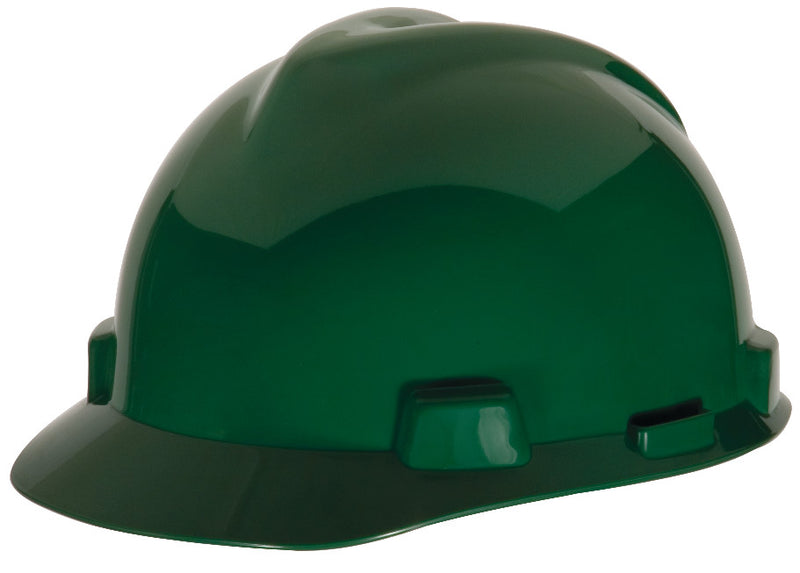 V-Gard Slotted Cap, Green, w/Staz-On Suspension