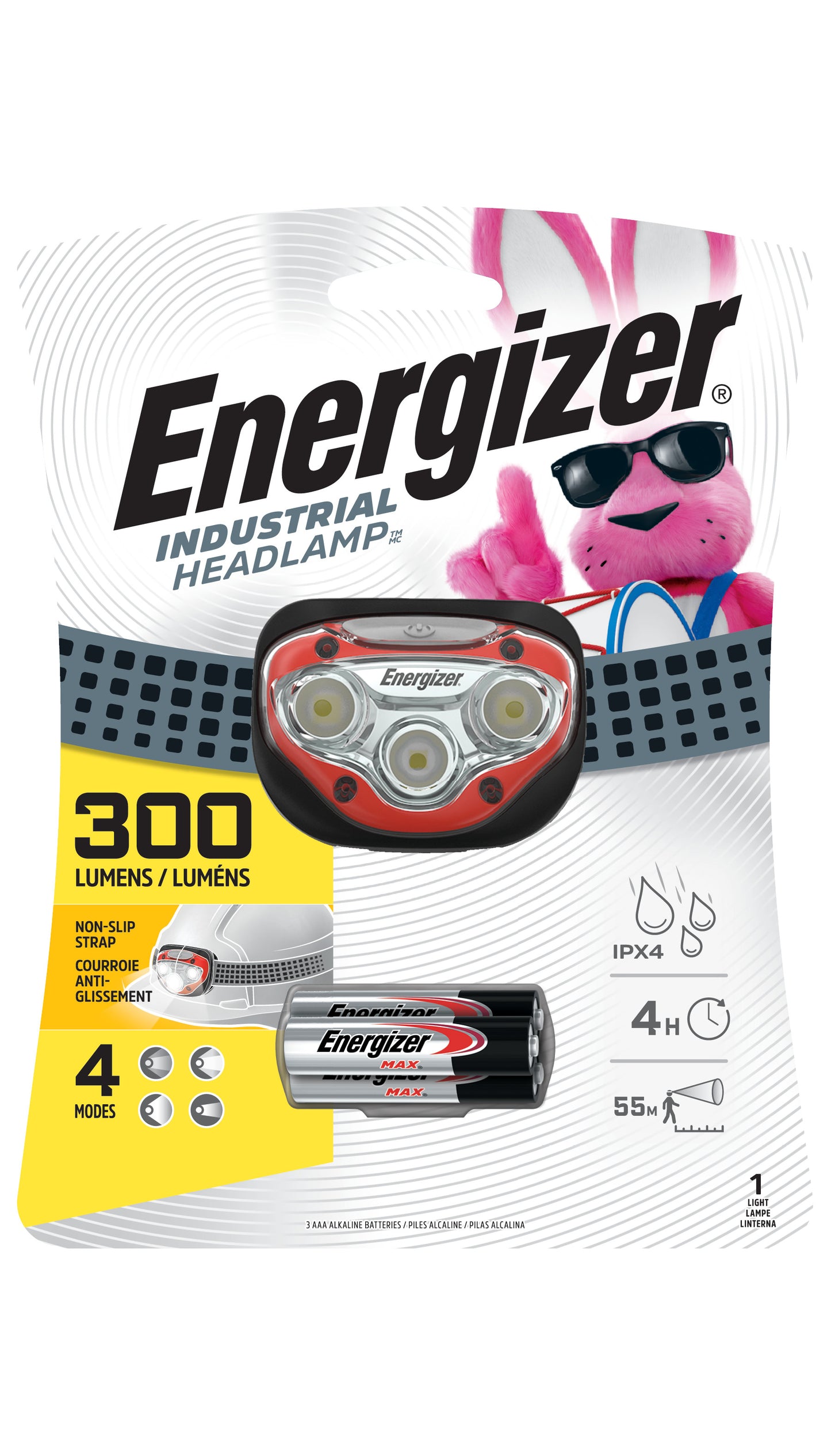 Energizer Industrial 300 Lumens Headlamp