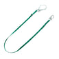 V-Series standard single-leg adjustable restraint lanyard, 8', Small Snap Hook large snaphooks, ANSI Z359.3-2017, CSA Z259.11-17