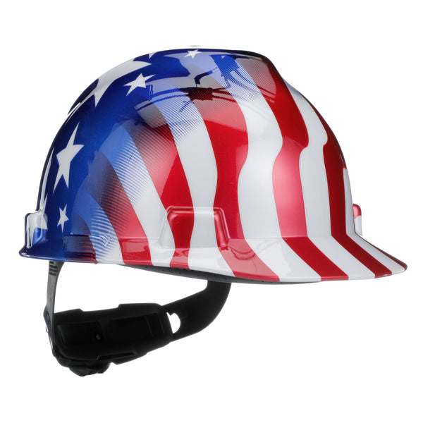 American Freedom Series V-Gard Slotted Protective cap American Stars and Stripes Fas-Trac
