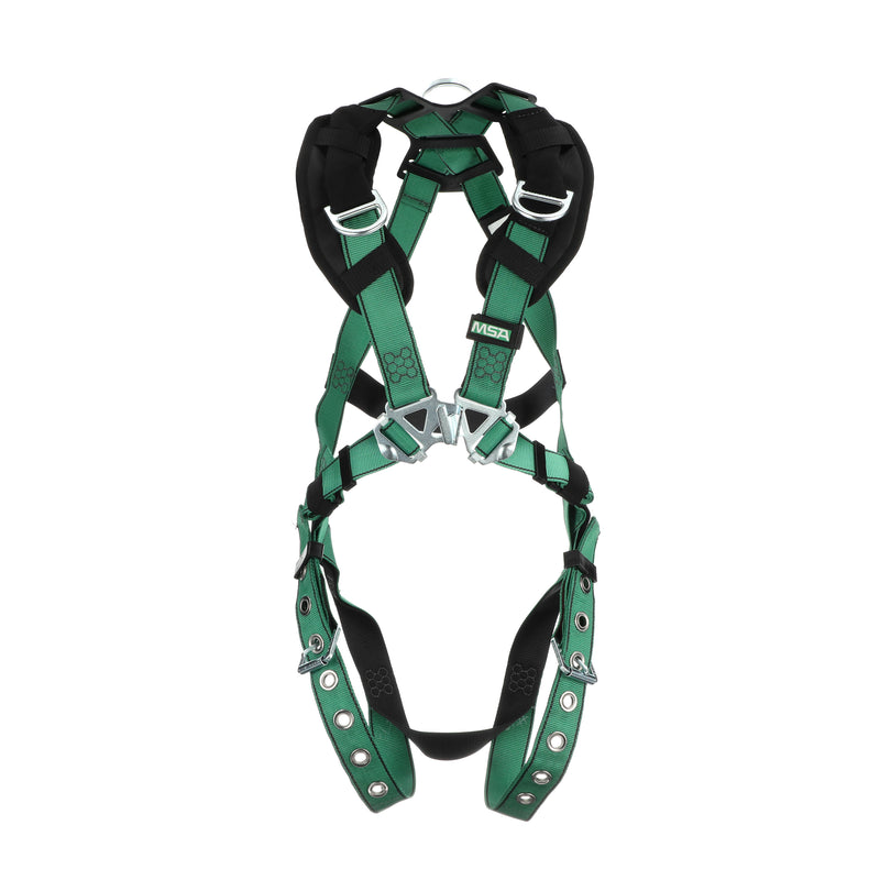 V-FORM Harness, Super Extra Large, Back-Shoulders D-Rings, Tongue Buckle Leg Straps