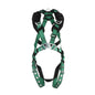 V-FORM Harness, Super Extra Large, Back-Shoulders D-Rings, Tongue Buckle Leg Straps