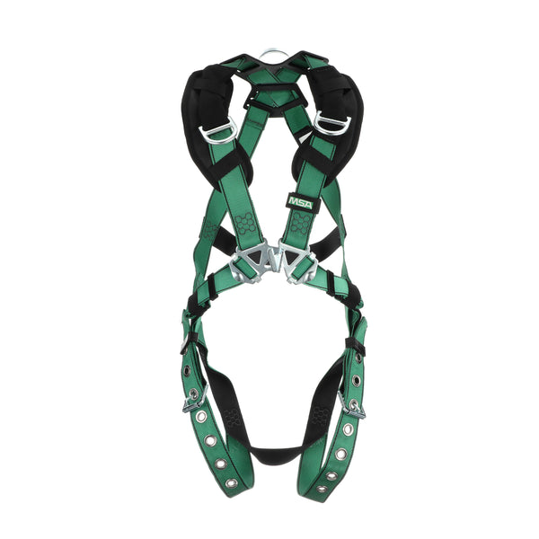 V-FORM Harness, Super Extra Large, Back-Shoulders D-Rings, Tongue Buckle Leg Straps