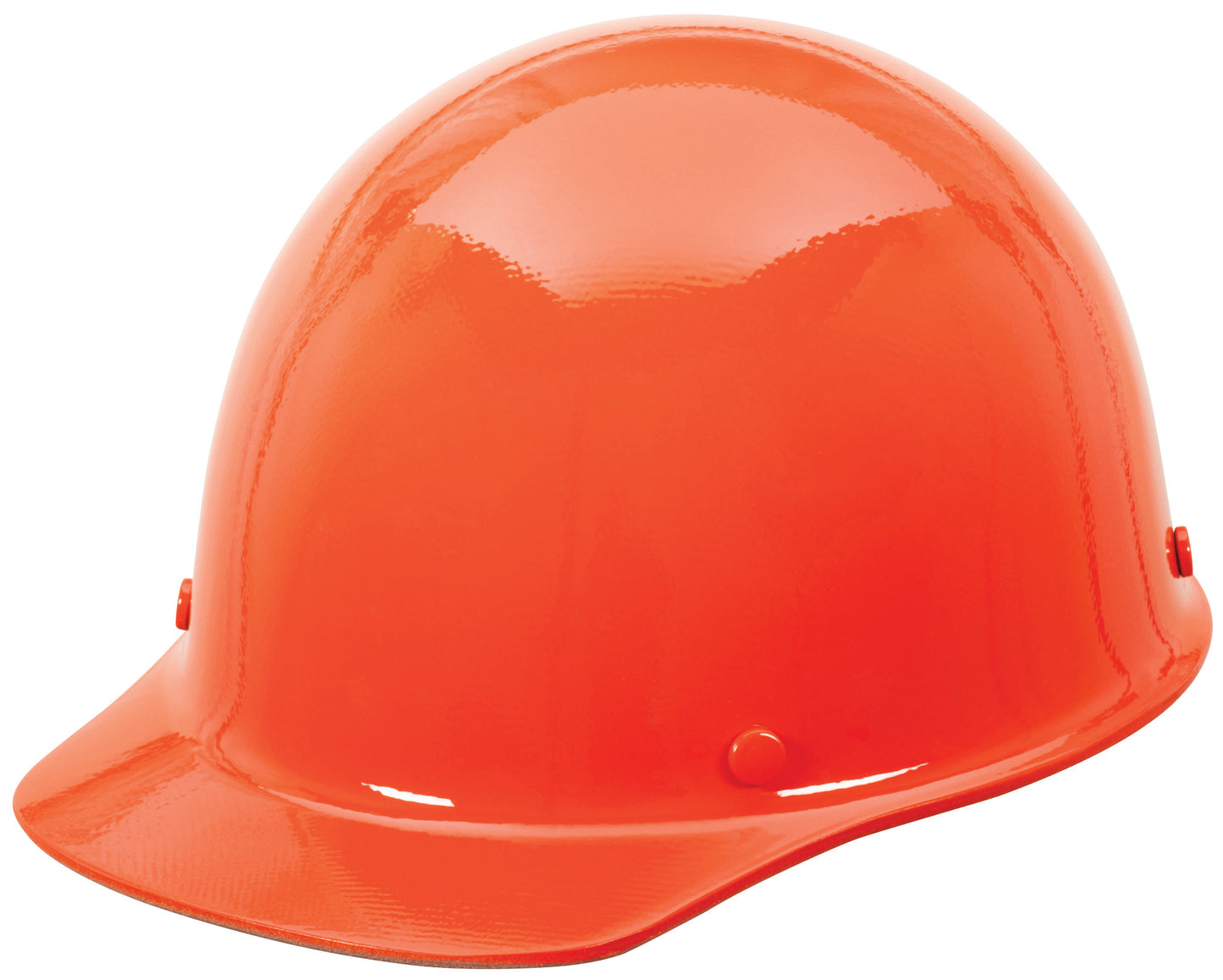 Skullgard Protective Cap, Orange - w/ Staz-On Suspension, Standard