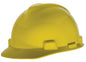 V-Gard Slotted Cap, Yellow, w/Staz-On Suspension