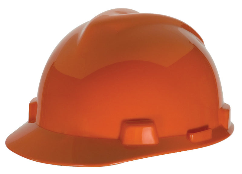 V-Gard Slotted Cap, Orange, w/Staz-On Suspension