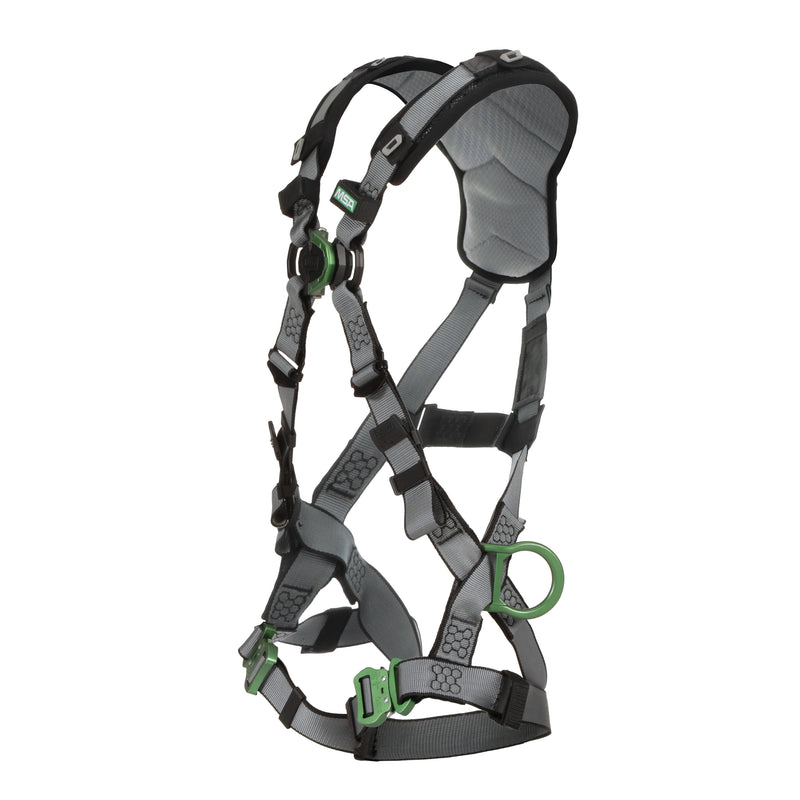 V-FIT Harness, Extra Small, Front-Back-Hips D-Rings, Quick-Connect Leg Straps, Shoulder Padding