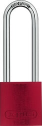 Lockout Safety Padlock Aluminium-75 mm-red