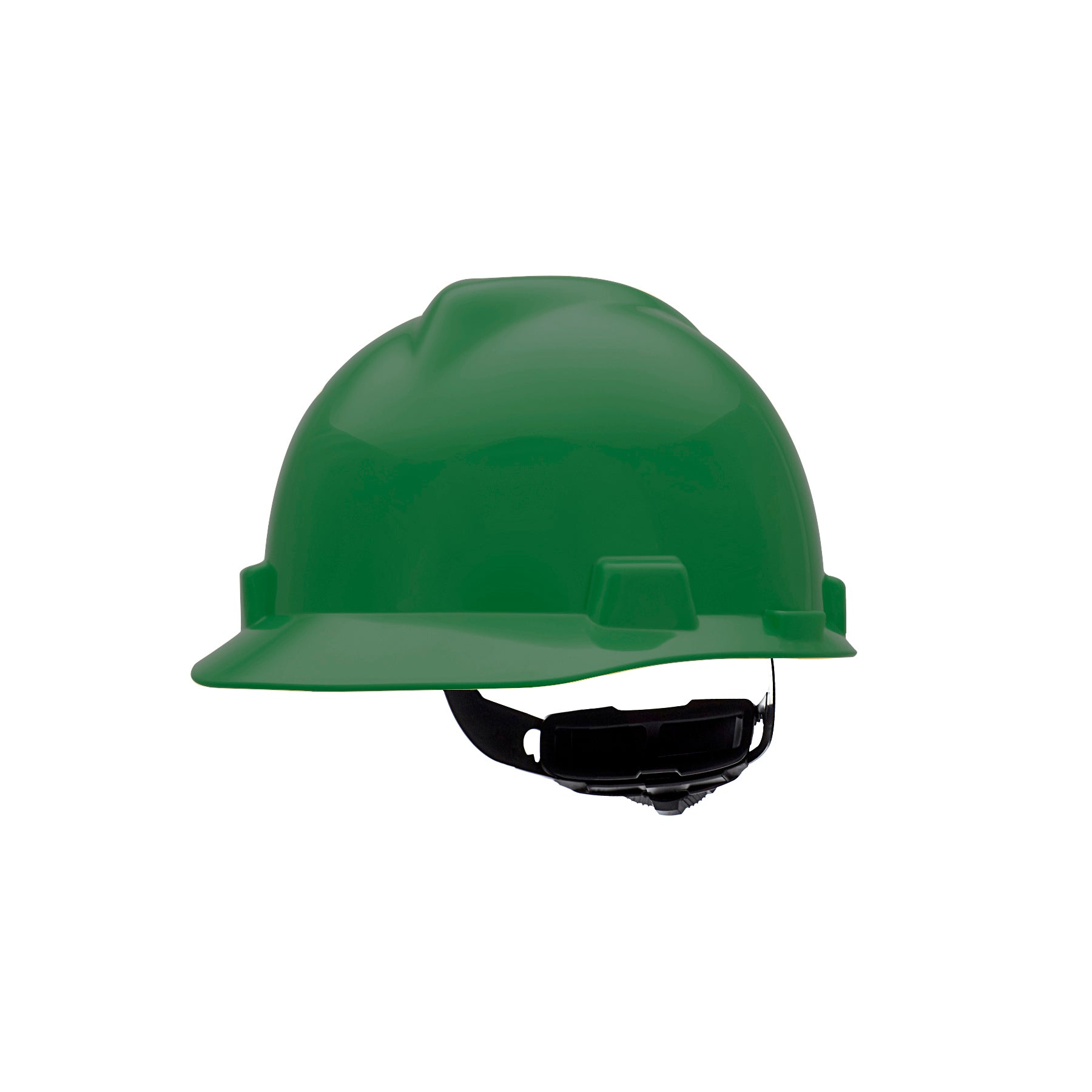 V-Gard Slotted Cap, Green, w/Fas-Trac III Suspension