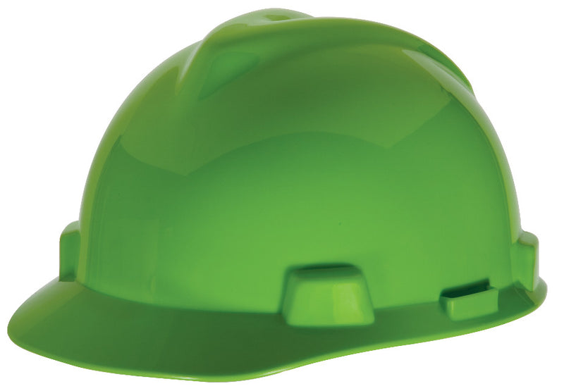 V-Gard Slotted Cap, Bright Lime Green, w/Staz-On Suspension