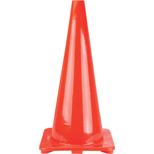 28" Standard Orange Traffic Cone with Weighted Base