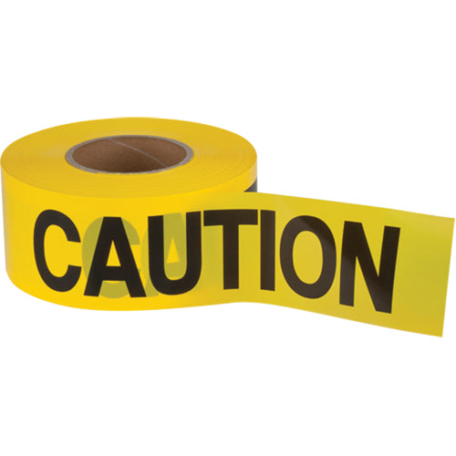 Zenith Safety Barricade Tape Caution Yellow 3 x 1000ft
