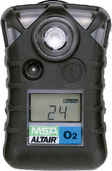 ALTAIR Pro: Oxygen O2 (Low: 19.5%, High: 23.0%), Black