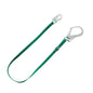 V-Series standard single-leg adjustable restraint lanyard, 6', Small Snap Hook large snaphooks, ANSI Z359.3-2017, CSA Z259.11-17