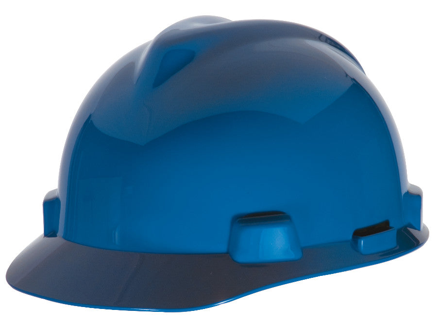 V-Gard Slotted Cap, Blue, w/Staz-On Suspension