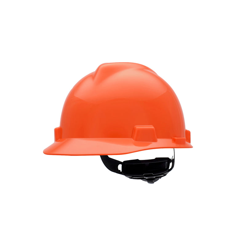 V-Gard Slotted Cap, Orange, w/Fas-Trac III Suspension
