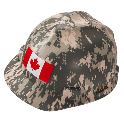 Canadian Freedom Series V-Gard Protective Cap, Camouflage w/Canadian Flag on front Fas-Trac