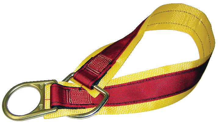 Double D-Ring Anchorage Connector Strap, 4'
