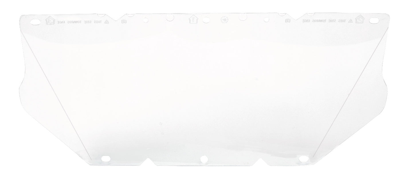 V-Gard Nitrometer Clear Polycarbonate Visor