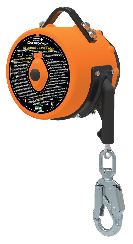 Latchway Rope Overhead Self Retracting Lifelines SRLS – Supplynow Limited
