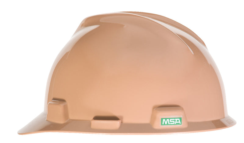 V-Gard Slotted Cap, Tan, w/Staz-On Suspension